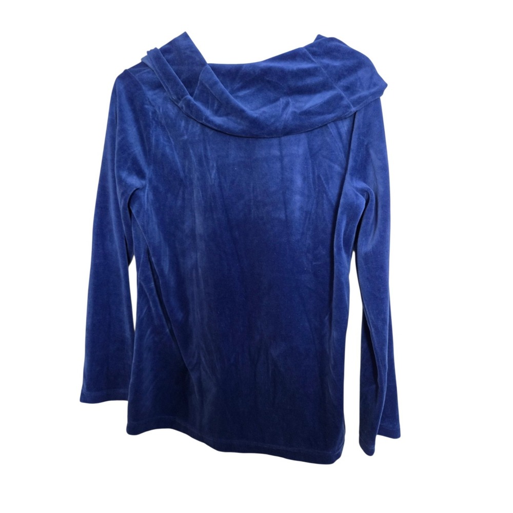 Kim Rogers Velour Blue Small top Medium pants 2 pair - Picture 3 of 7